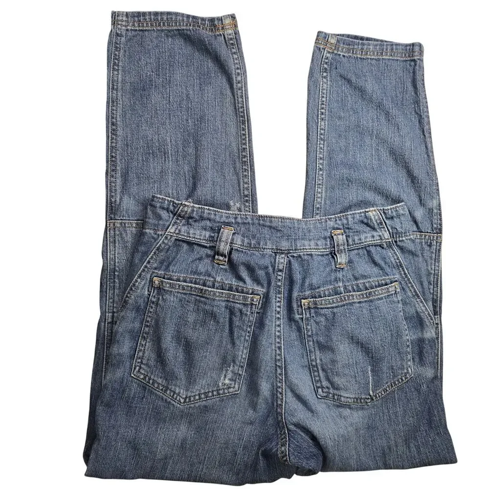 Anthropologie Pilcro Denim Medium Wash Jeans Size 4 Y2k Style